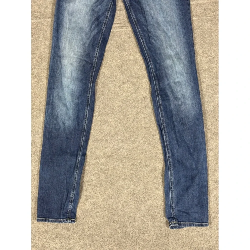 Hollister Super Skinny Jeans‎ Womens 5L W27 L33 Medium Wash Low Rise Denim Pants